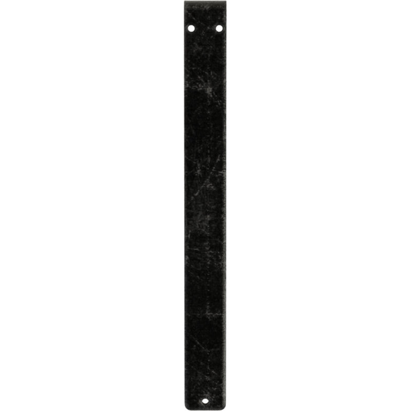 Support en fer forgé Versailles, Argent antique, H 12 po x l 1,5 po x P 10 po