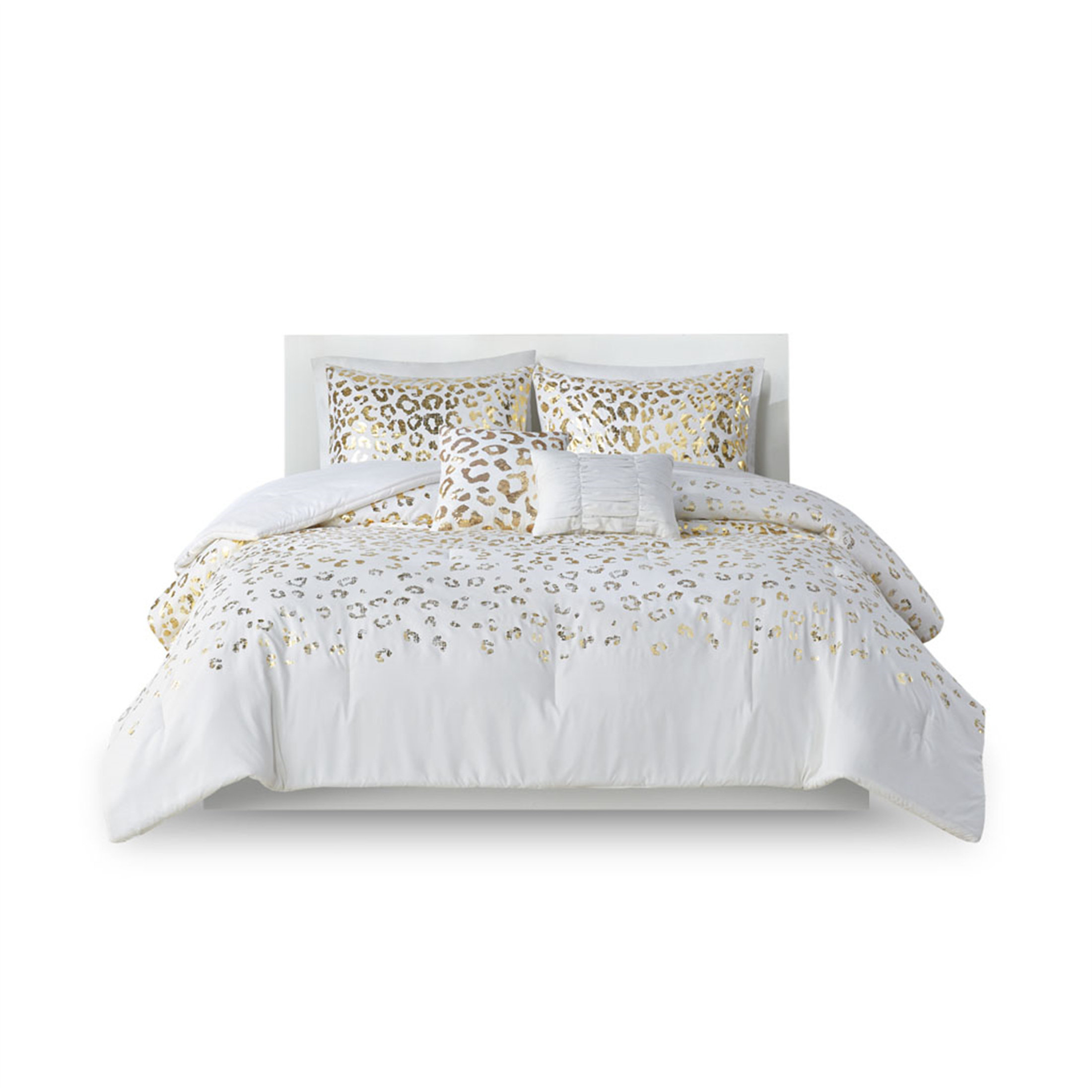 LIYU Metallic Animal Printed Comforter Set | Wayfair