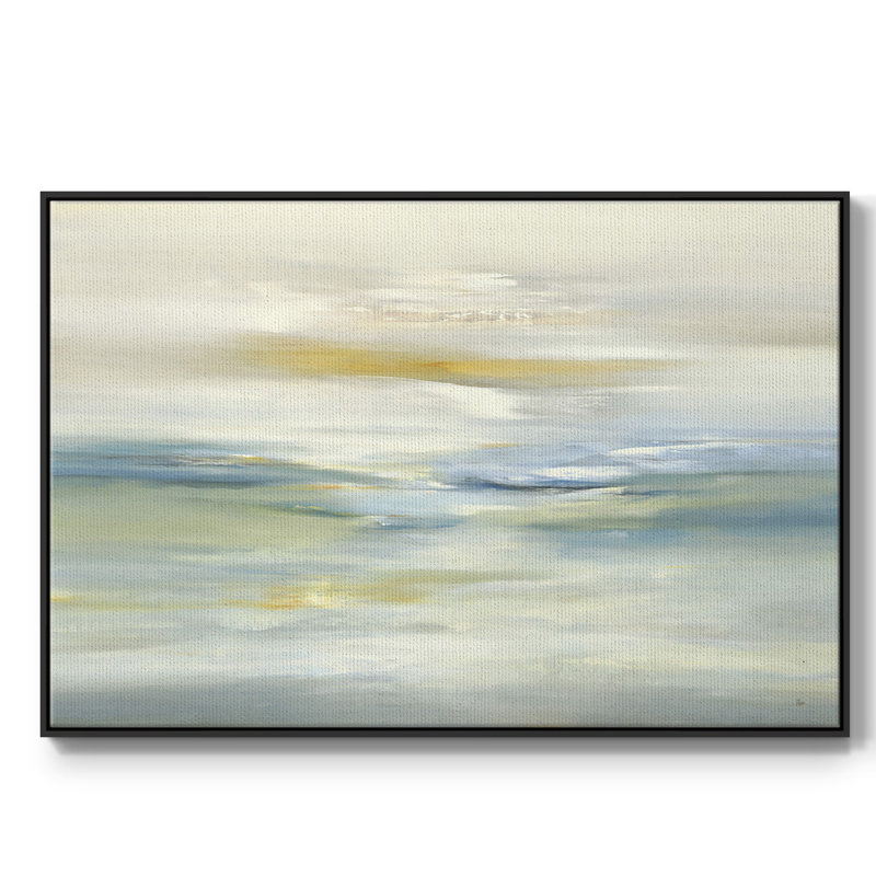 Paysage apaisant, reproduction sur toile, Noir, H 25 po x l 17 po x P 2 po