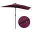Garden Parasol Polyester and Steel Outdoor Umbrella Patio Sunshade-143755308-143755306