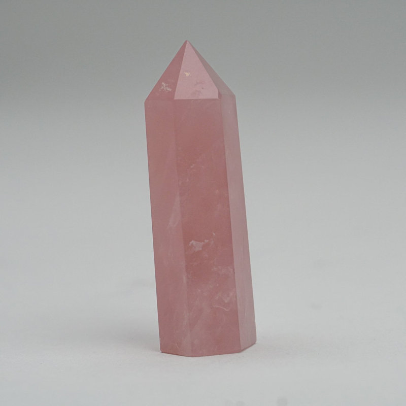 Rose Quartz poli du Brésil (38 grammes), H 2 po x l 0,75 po x P 0,5 po