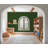 Roaming Black Bear - Prep Forest Green Wallpaper