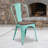 Kewaunee Metal Stackable Chair with Wood Seat-1976427546