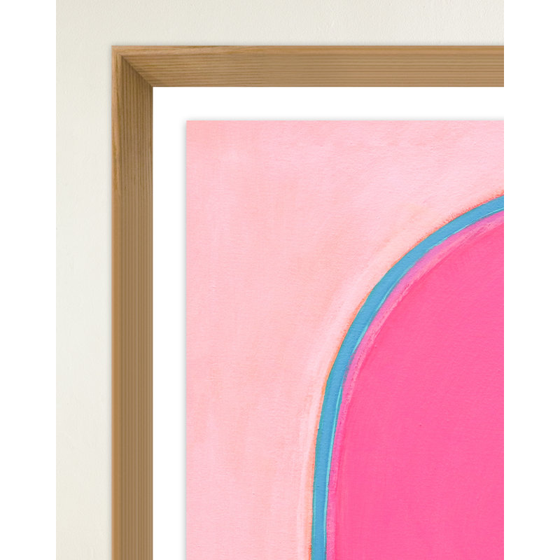 Vision nocturne I, Oui, Papier brun avec cadre simple