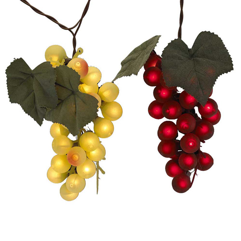 Grappe de raisins 10 lumières de chaîne