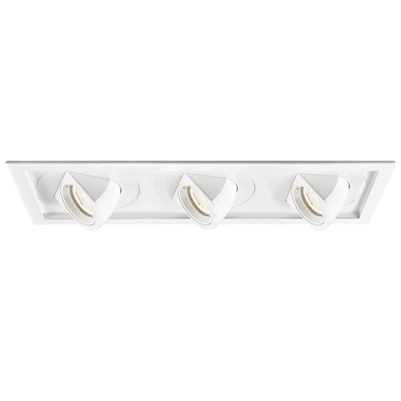 Tesla 22.5'' White LED Adjustable Recessed Trim, Flood
