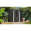 Abdulbaki 7ft. W x 4ft. D Metal Tongue & Groove Pent Garden Shed