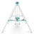OneConcept Metal Swing Set with 3 Swing(s)-458545550