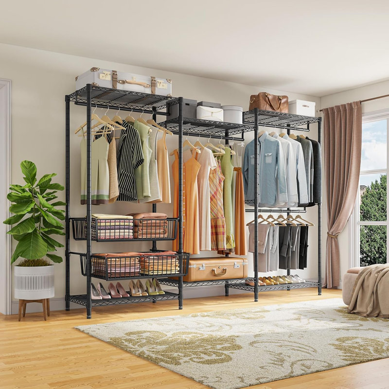 Rameel 29.1'' - 85.4'' Closet System