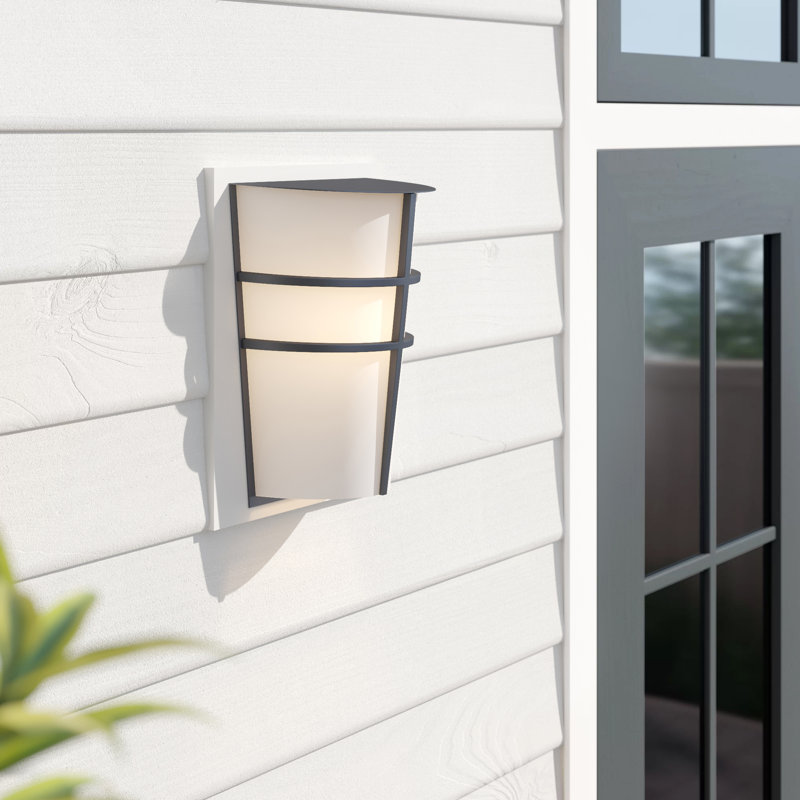 Sky 2 - Bulb Integrated LED Outdoor Bulkhead Light, Anthracite