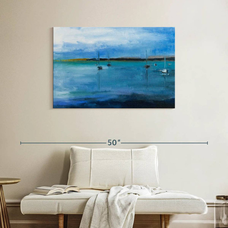 Gillard White Fish Bay, H 26 po x l 39 po