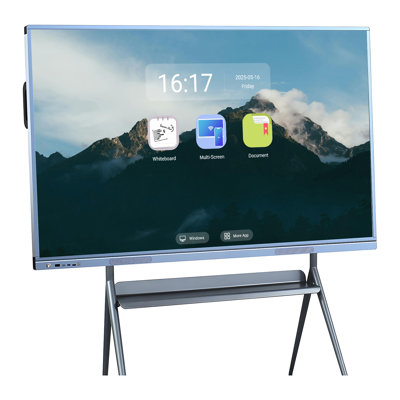 JYXCN 4K Smart Board 86 pouces à écran tactile tout-en-un, tableau blanc interactif avec double système et partage de nuage Idéal pour la salle de classe, le bureau et les présentations?
