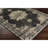 Ramsay Machine Woven Oriental Black/Sage Area Rug-244593