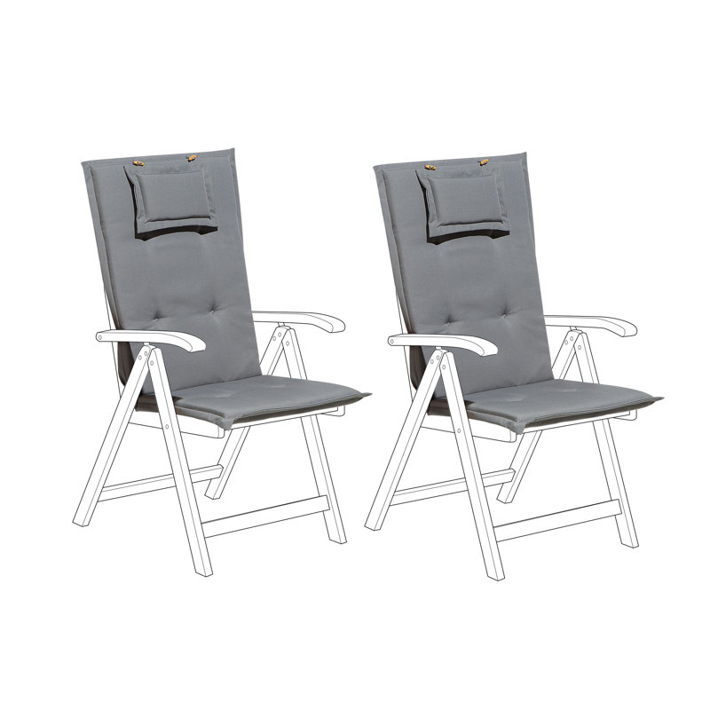Bordbeck Seat/Back Cushion, Grey