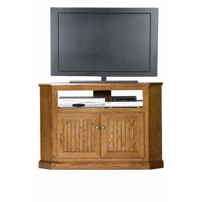 Didier Unfinished Corner TV Stand for TVs up to 50"
