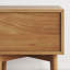 Table de chevet 2 tiroirs en bois avec rangement-826497119