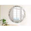 Huldar Glass Flat Wall Mirror