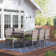 Fionnula Rectangular 8 - Person 83" Long Dining Set with Cushions