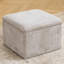 Repose-pieds cubique avec rangement, repose-pieds multifonctionnel, beige-510085695-510085668