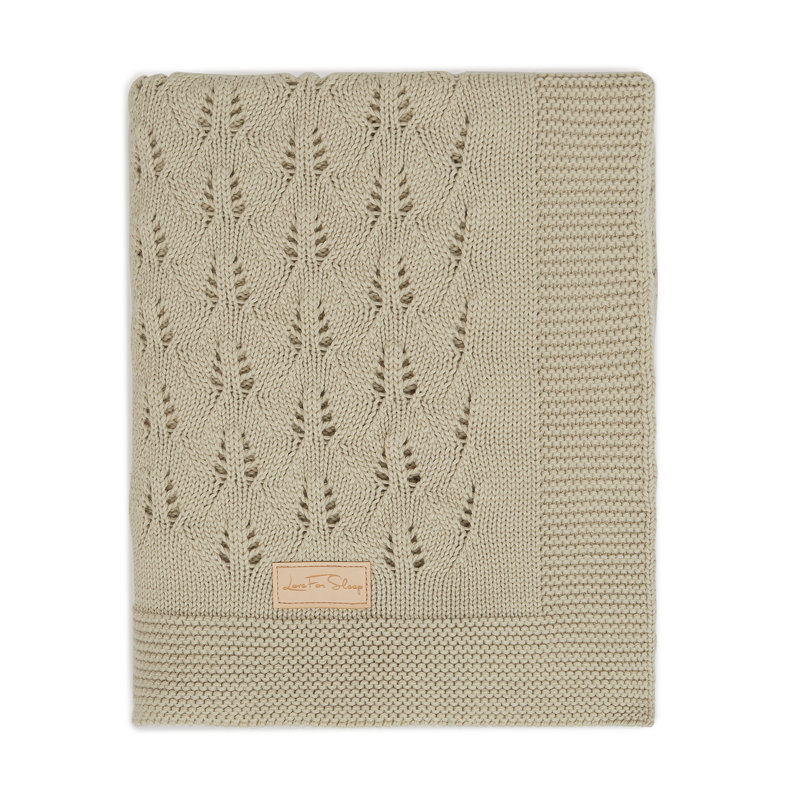 Cotton Baby Blanket, Pistachio