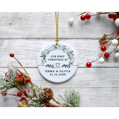 1'' Porcelain Furniture Ball Ornament