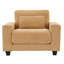 Fauteuil en velours côtelé 44,5 po avec coussin-2123021717
