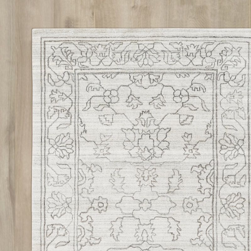 Mann Viscose Oriental Indoor Rug, Rectangle 10' x 14'