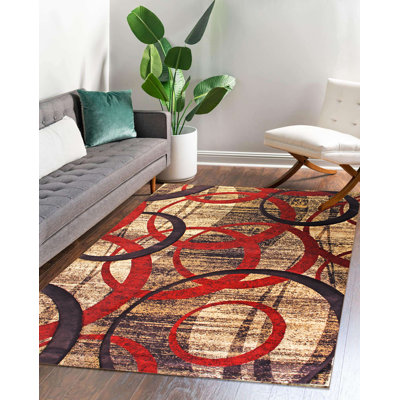 Jep Abstract Indoor Rug