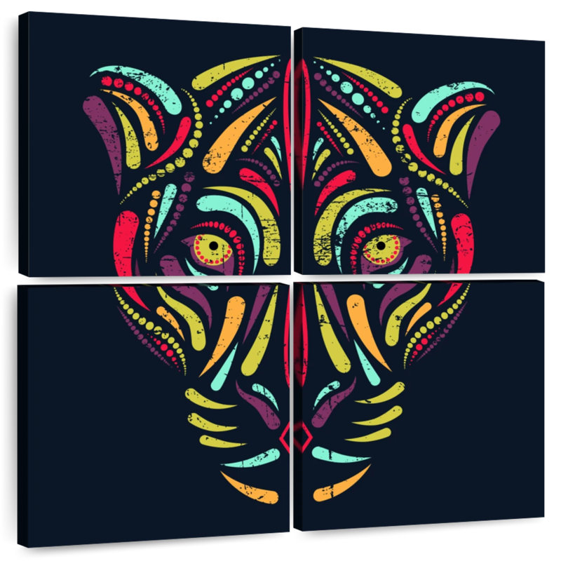 «Brampt Jaguar Face Abstract»