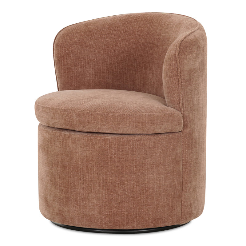 Chaise pivotante Dane avoine, Rose