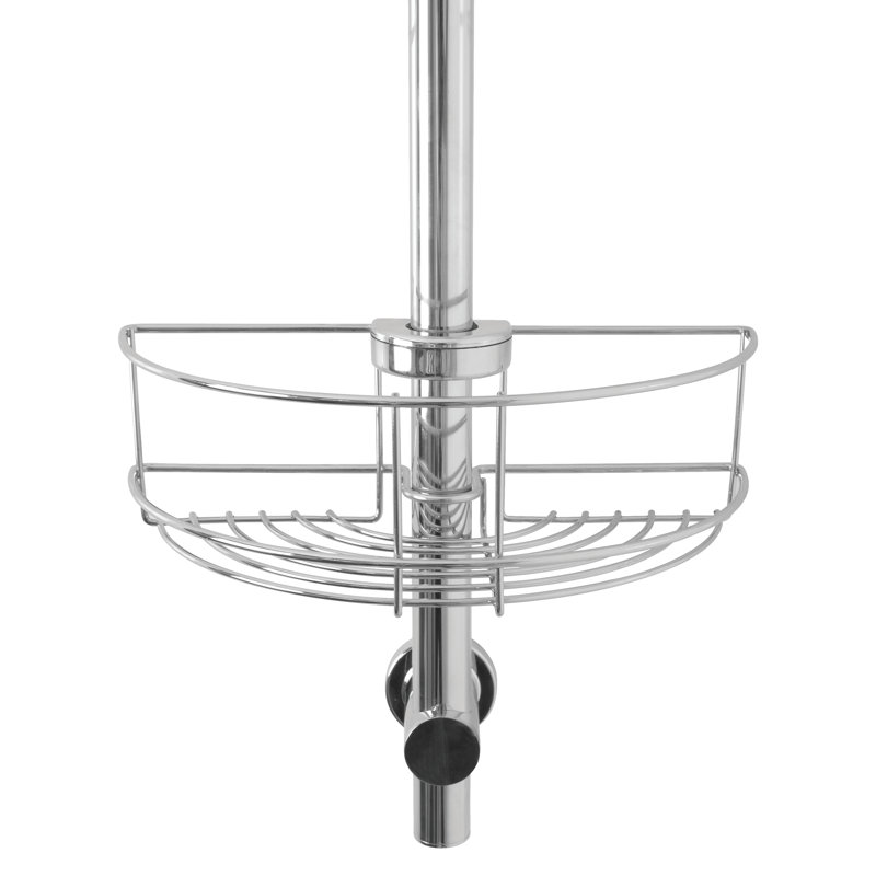 Croydex Clip-On Shower Riser Rail Basket