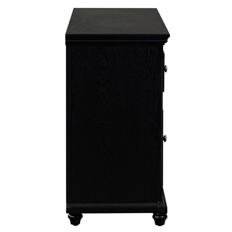 Commode 4 tiroirs John, Black