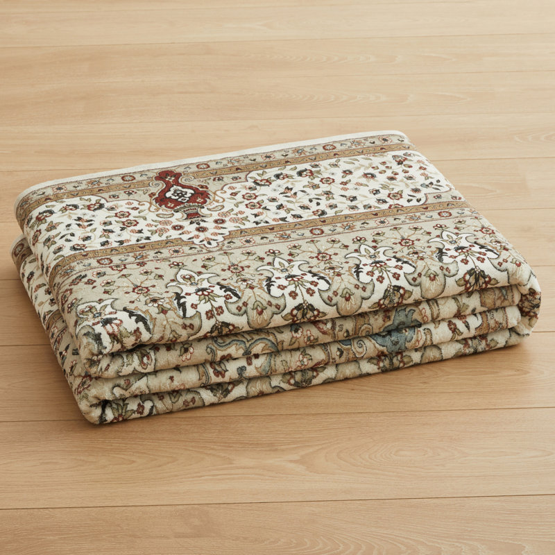 Vintage Oriental Area Rug – Living Room Large Rug for Cozy and Stylish Space, Rectangle 5' x 9'2"