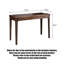 Modern Minimalist Black Walnut Desk-153917642