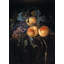 «Still Life with Peaches and Grapes» par william van aelst - Art mural sur toile tendue avec châssis-1794273774