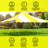 20' x 20' Weekender Pole Party Tent, Yellow-94075390-94075391