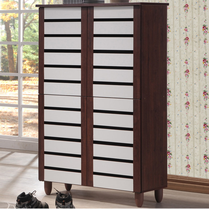 18 Pair Shoe Storage Cabinet