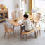 Banc de table en bois de chêne naturel pour salle à manger-571155362