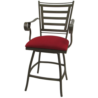 Darin Metal Outdoor Patio Stool
