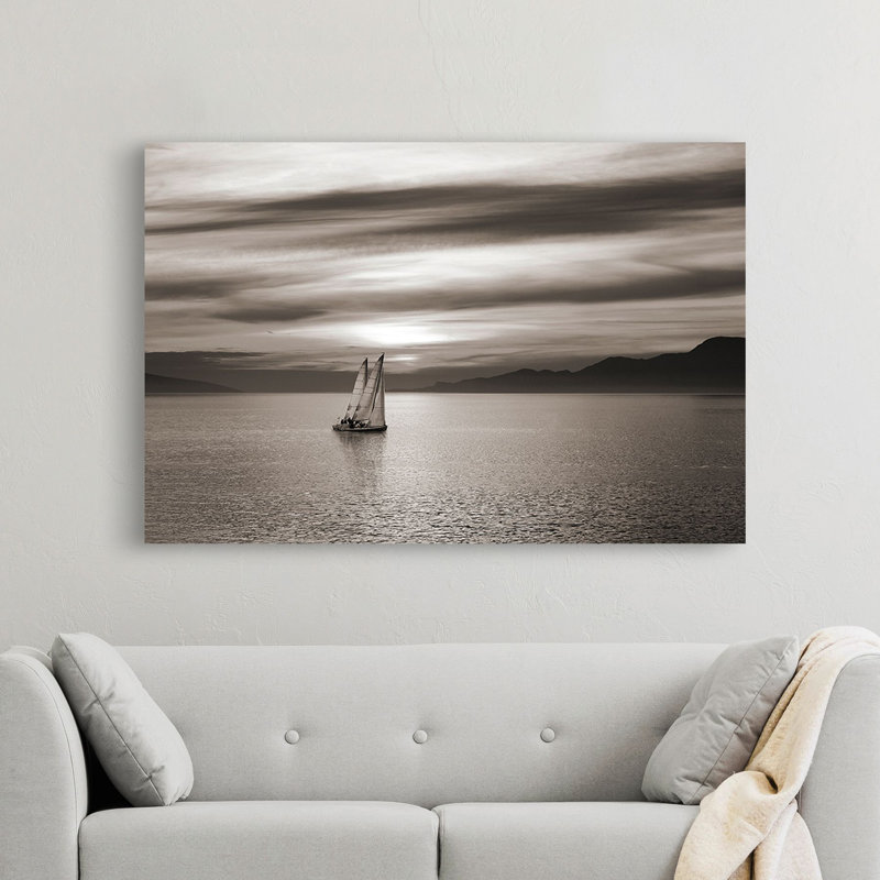 Set Sails - Wrapped Canvas Print, 60cm H x 80cm W x 4cm D