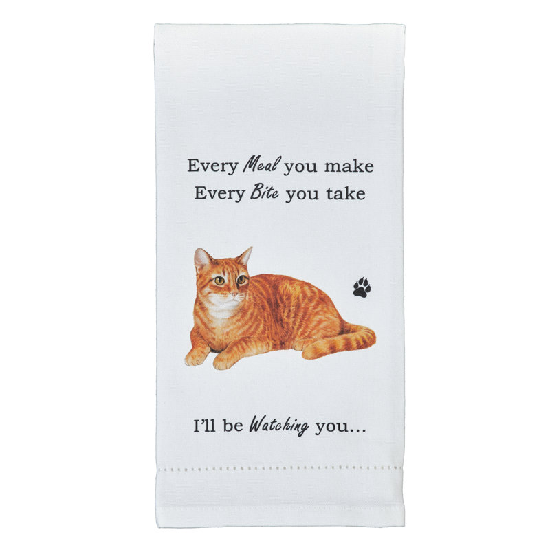 Adorable serviette de cuisine pour animaux de compagnie