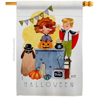 Drapeau de maison à 2 côtés en polyester 40 po x 28 po