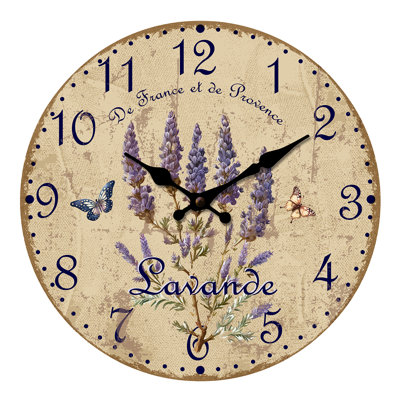 Daniell Medium Density Fiberboard (MDF) Wall Clock