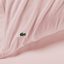 Ensemble de 2 taies d'oreiller en percale de coton Lacost, literie rafraîchissante et respirante, standard, bleu marine-35177746-127391272