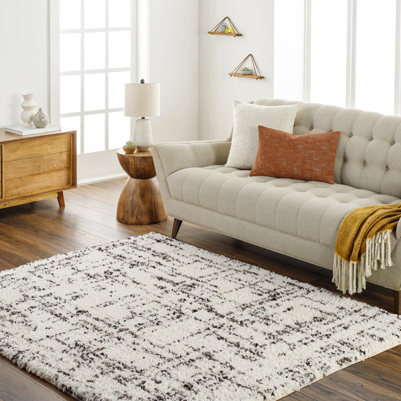 Abstract Indoor Rug, Rectangle 7'10" x 10'