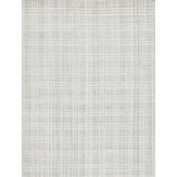Plaid Area Rug in Silver/Beige