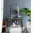 Iron Frame Vertical Arch Mirror