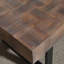 Table basse rustique en bois industriel