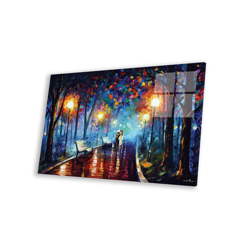 Humeur brumeuse sur plastique / acrylique par Leonid Afremov, peinture