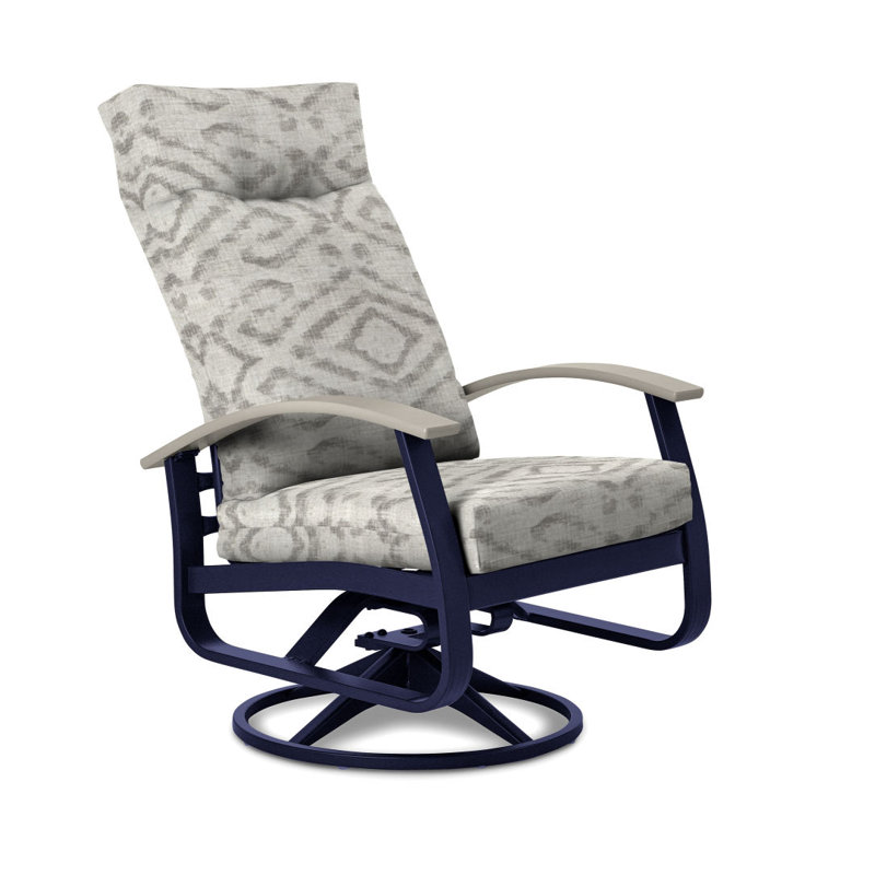 Belle Isle Outdoor Rocker Chair, Warm Gray, Glimpse Canyon